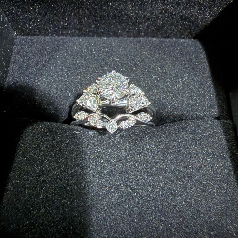 Engagement Ring with band